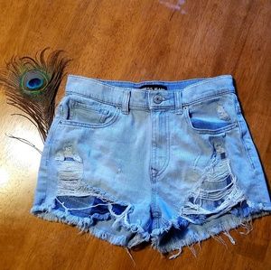Express Distressed Shorts